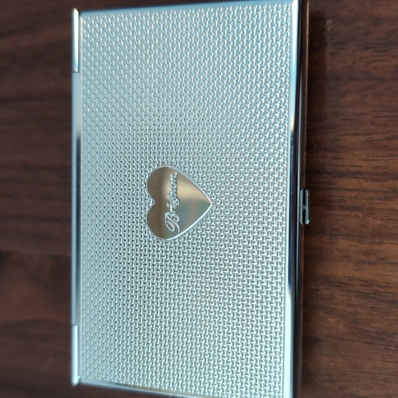 Orange Brighton card holder - Picture 5 of 5